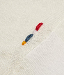 Horton Cotton Silk Tailored Fit Silk-Cotton Polo Shirt | White Sand