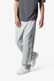 Hunter Camo Stripe Sweatpants | Grey