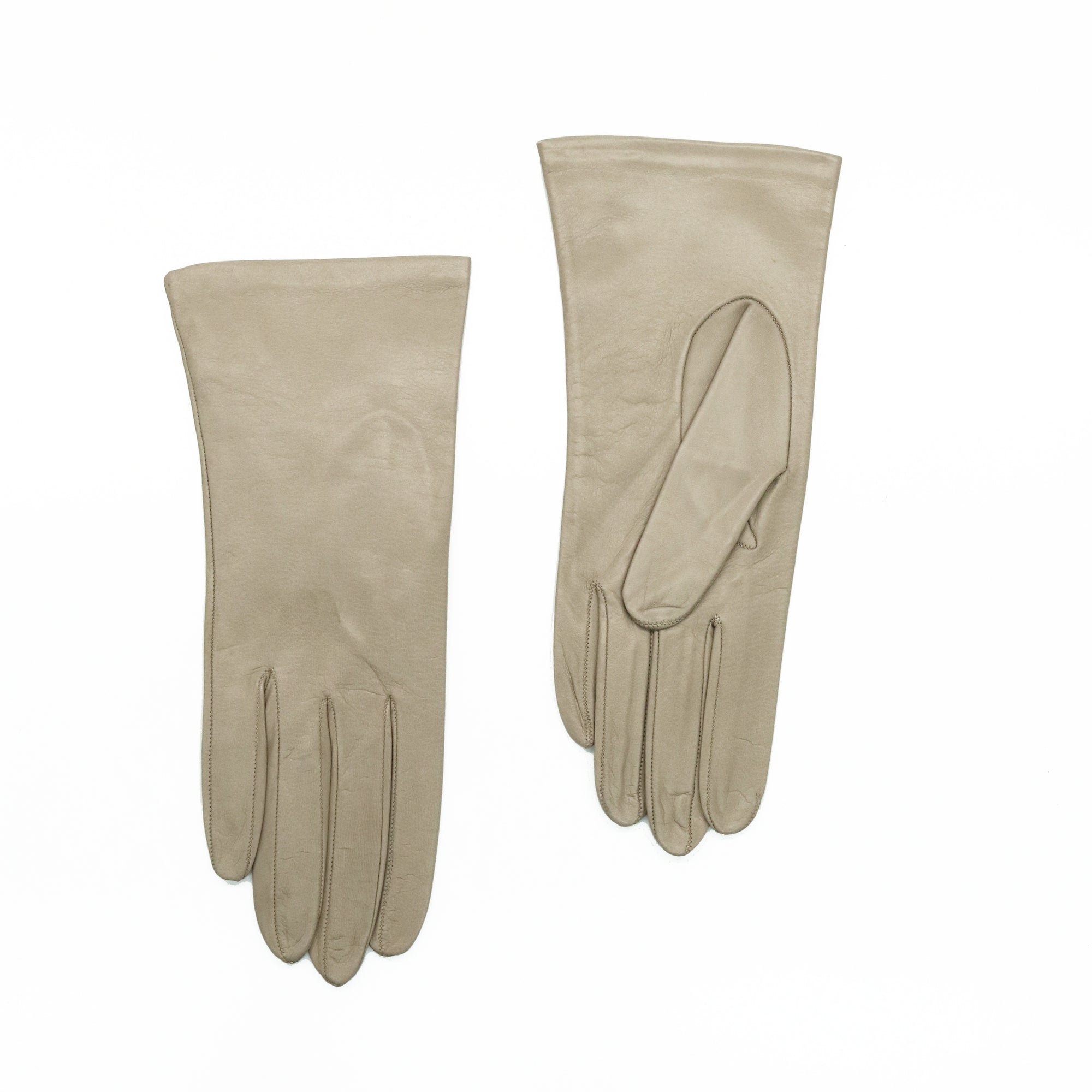 Womens | Silk Lined Leather Gloves | Incense