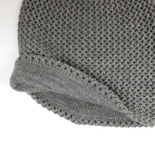 Unisex | Merino Wool Slouchy Hat | Medium Grey
