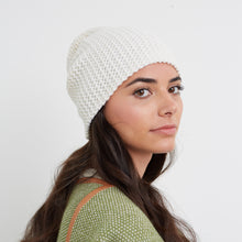 Unisex | Merino Wool Slouchy Hat | White