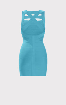 Icon Strappy Mini Dress | Seafoam