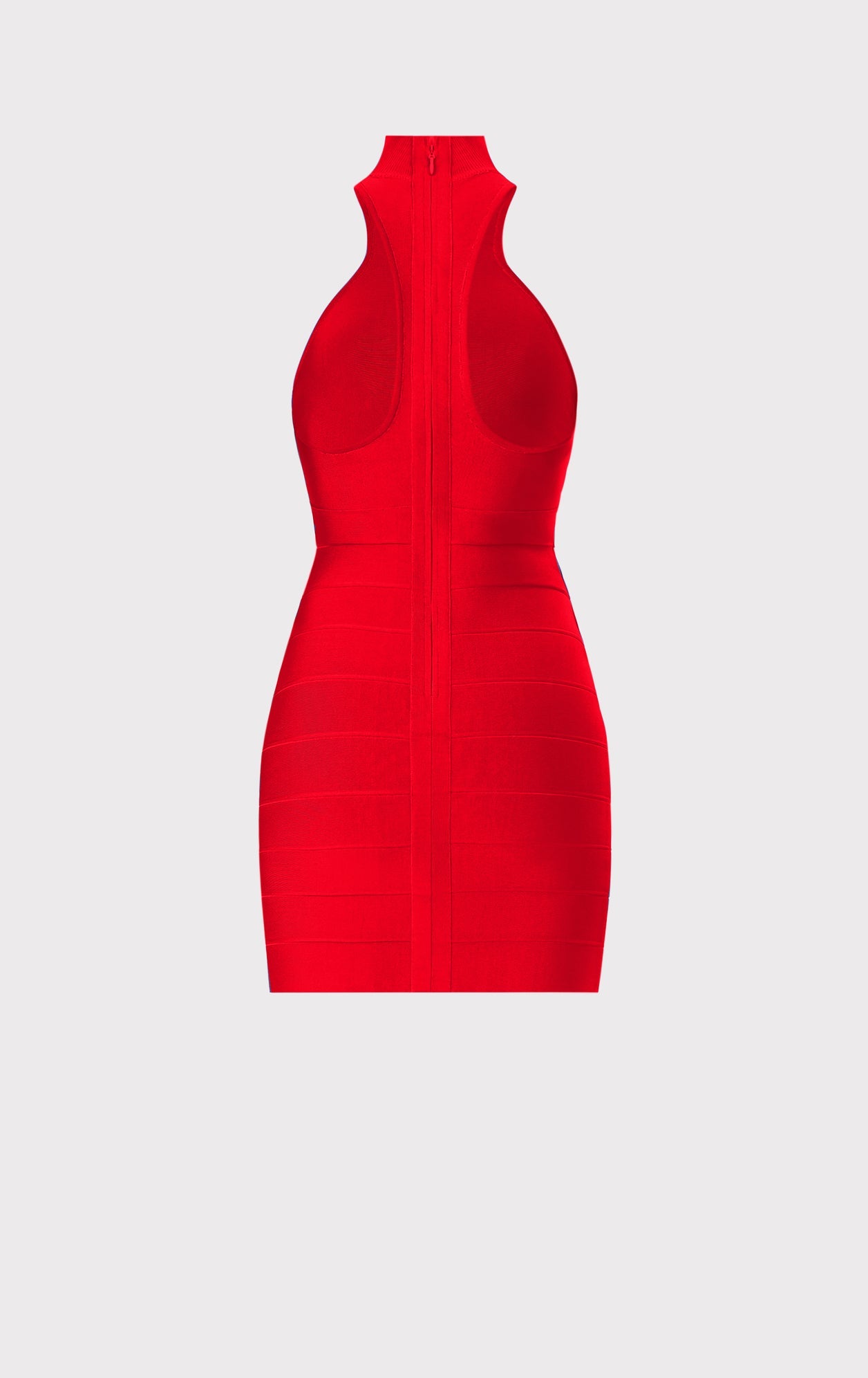 Icon Racer Mini Dress | Red Lacquer