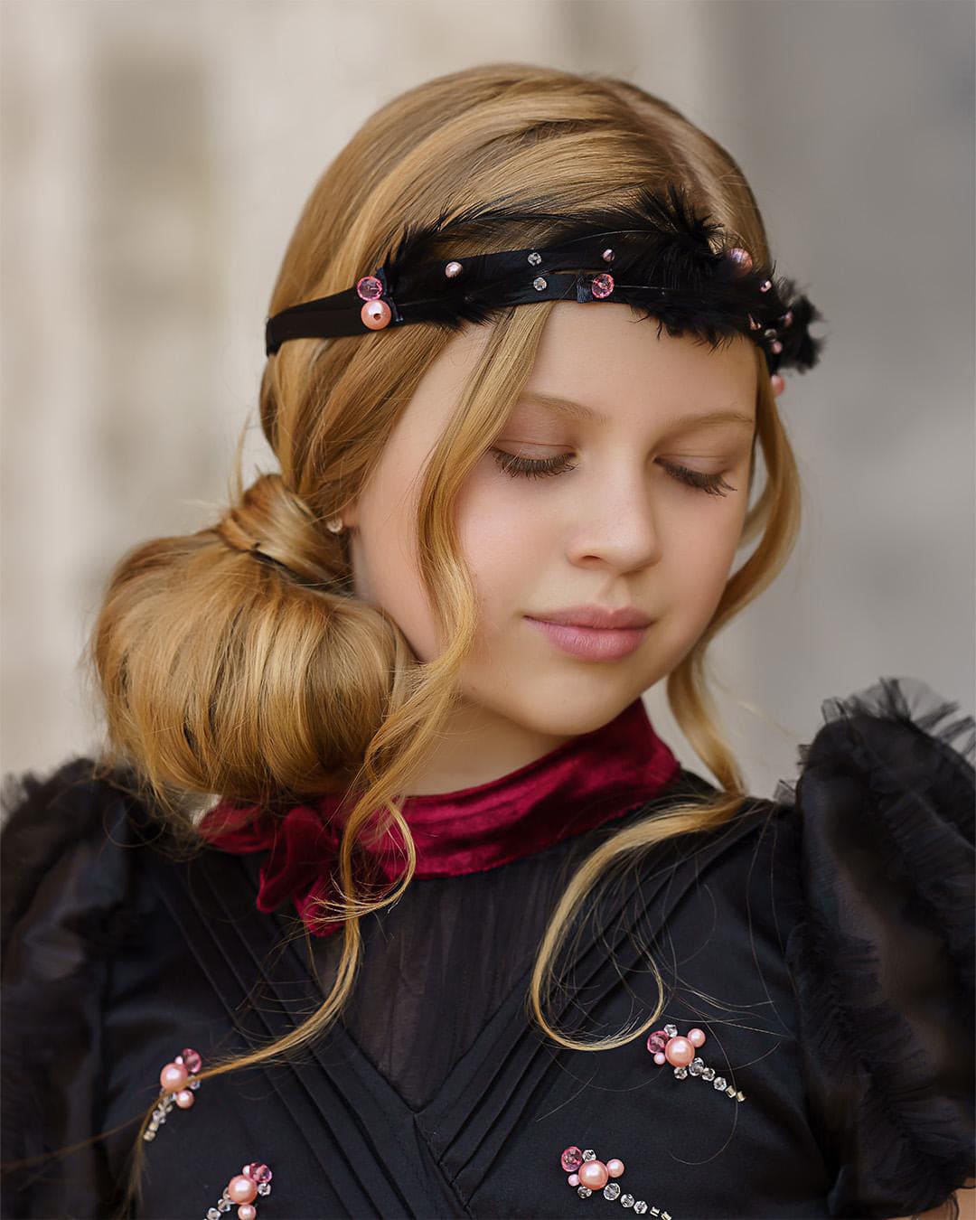 Kylie Feather Hair Sash | Feather