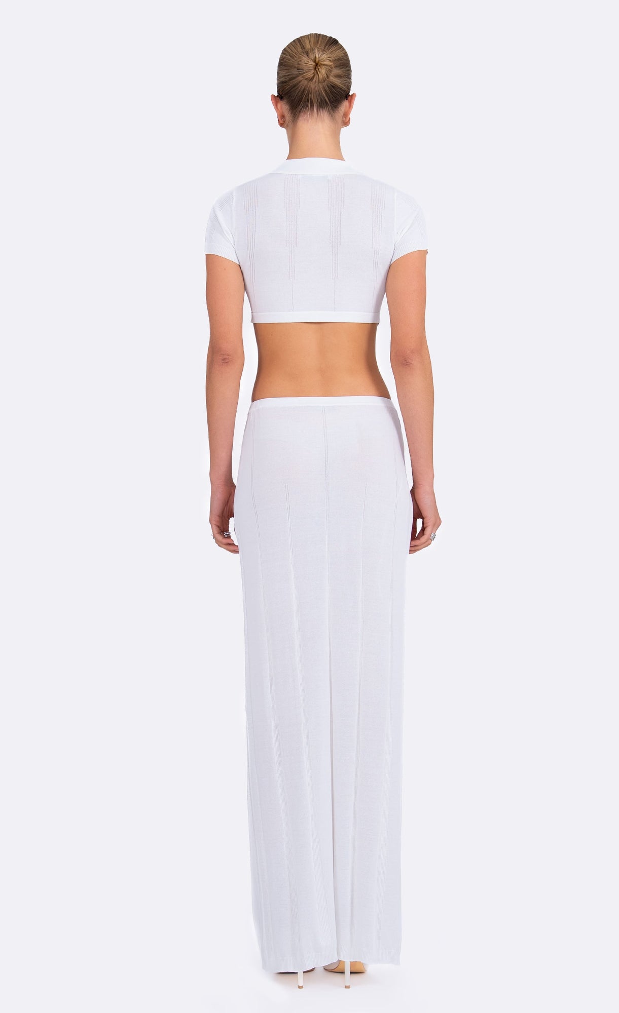Palmer Crop | White