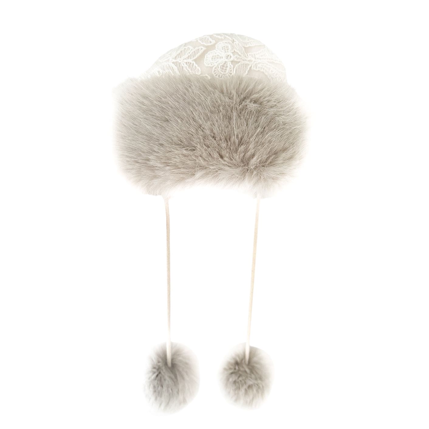 Girl | Anna Faux Fur Winter Hat | Beige