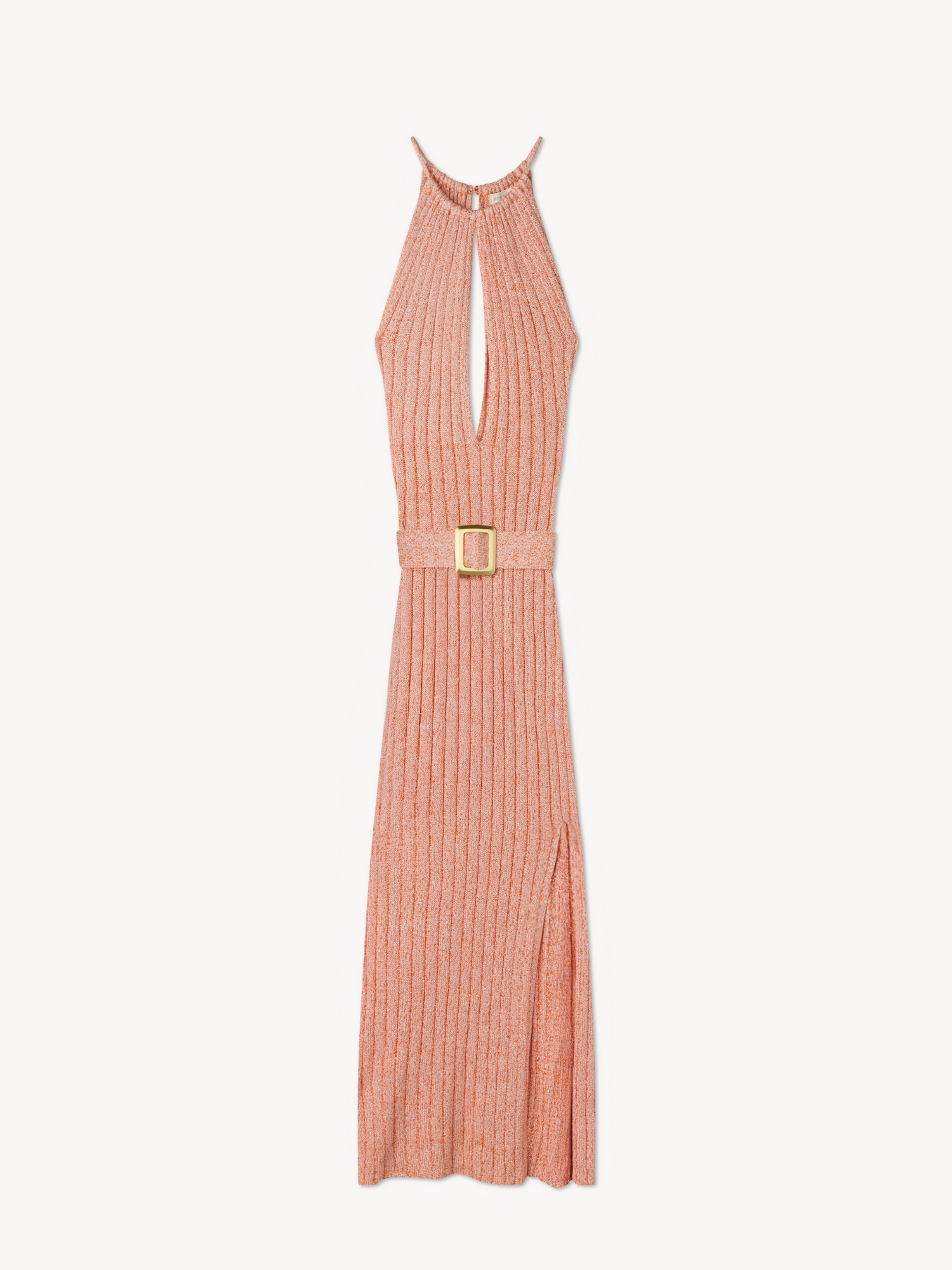 Valeria Dress | Peach Sequin