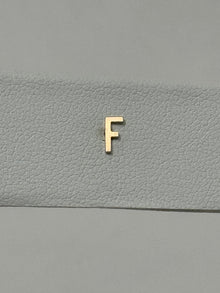 Tiny Initial Earring | 10K Yellow Gold