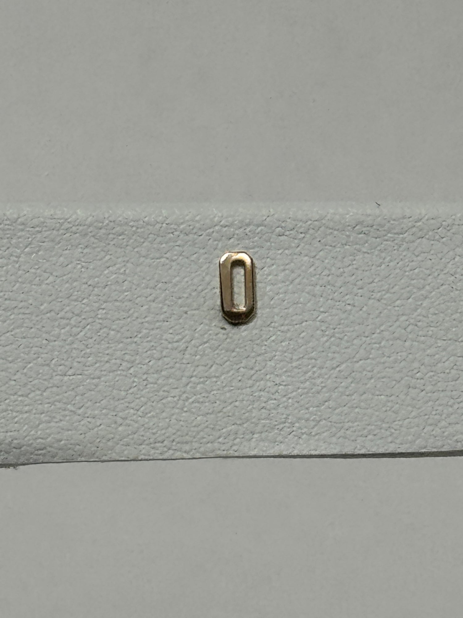 Tiny Initial Earring | 10K Yellow Gold