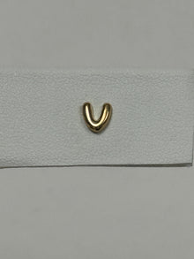 Tiny Bubble Tea Stud | 10K Yellow Gold