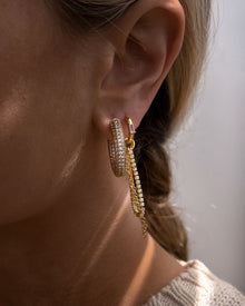 The Reversible Amalfi Hoops - Silver | Plated Silver