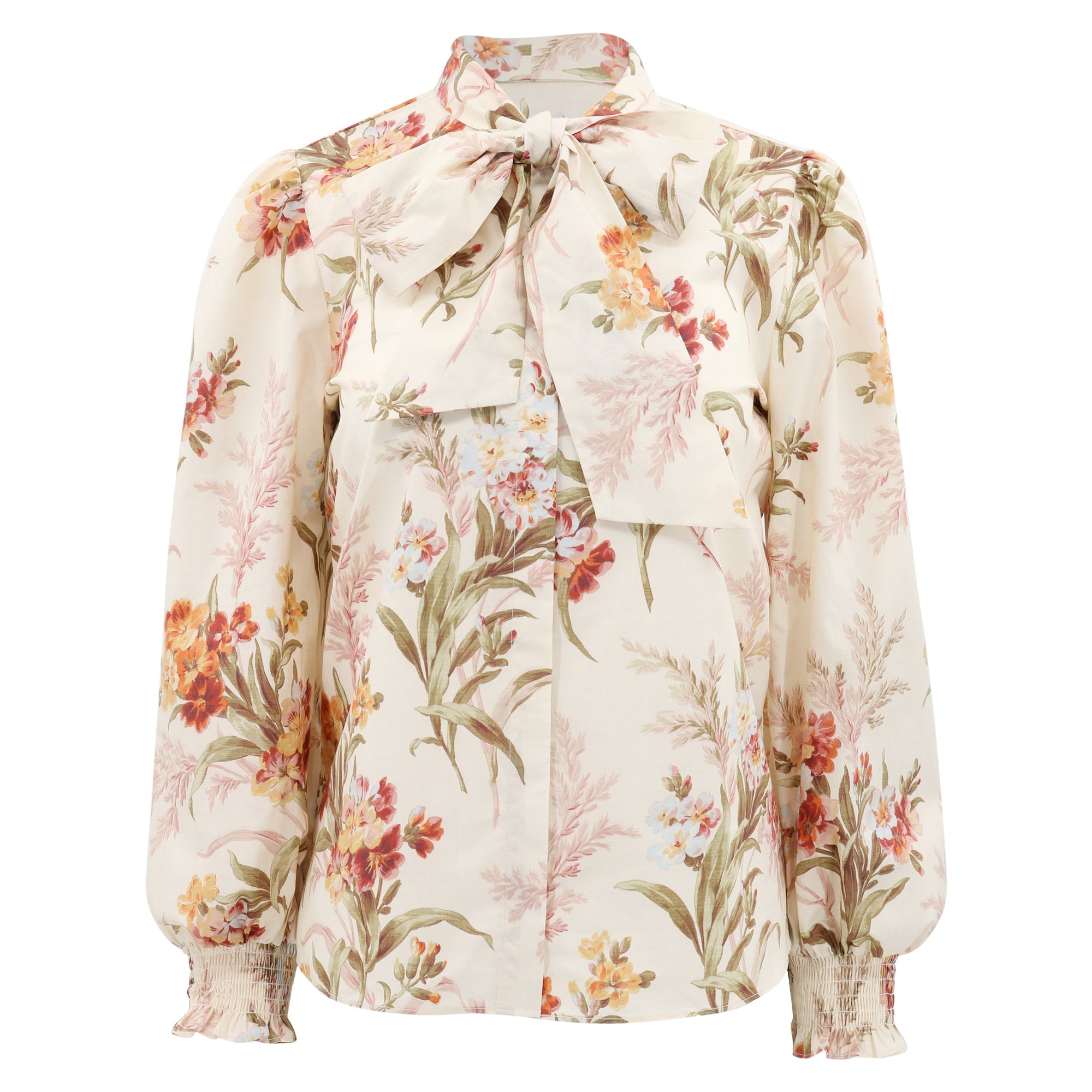 Georgie Blouse | Ivory Brocade