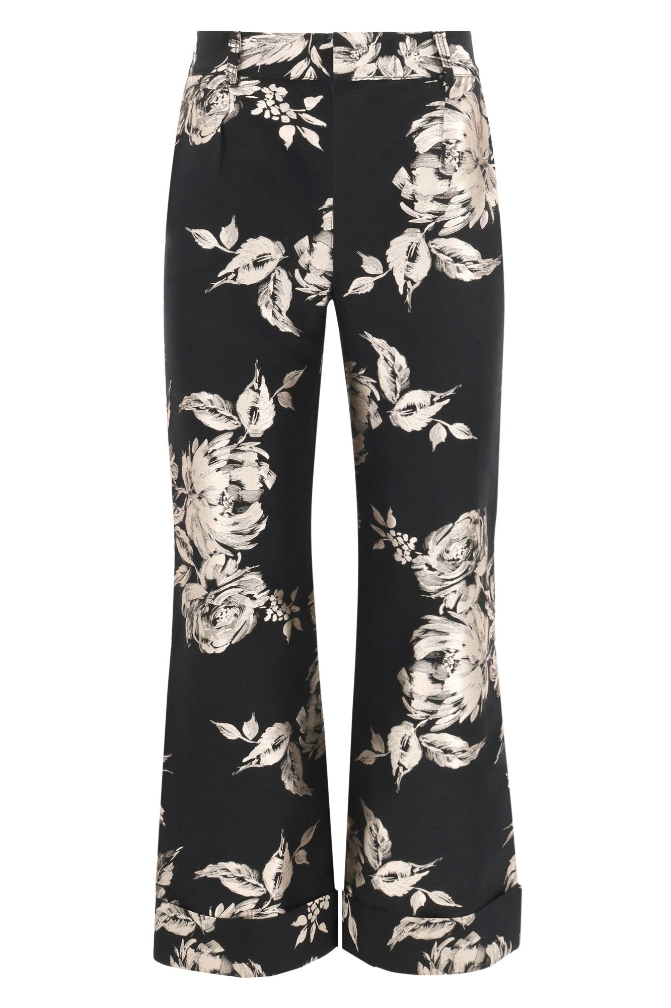 Mallory Pant | Black Rose Placed