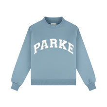 Varsity Mockneck | Glacier/White