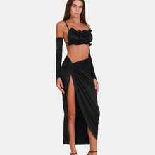 OW Collection IRINA Skirt Account 002 - Black Caviar
