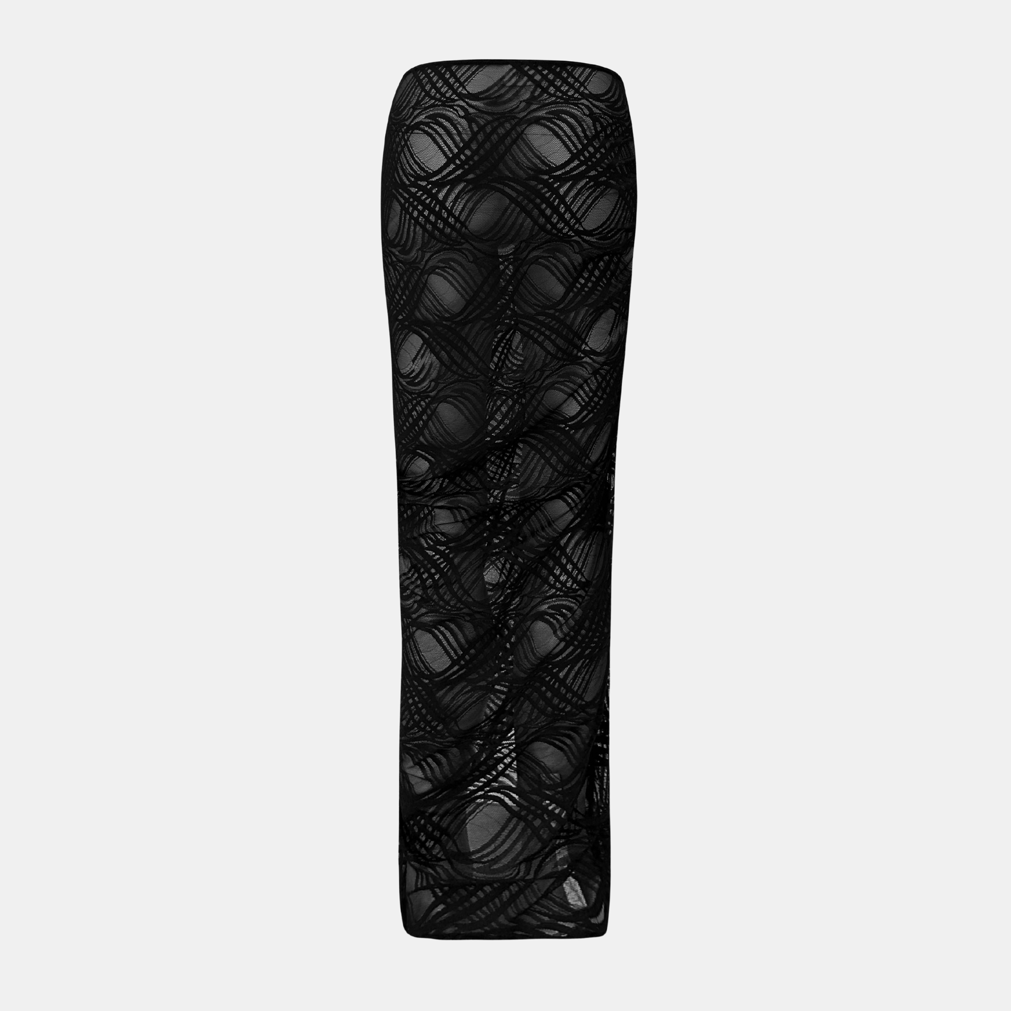 OW Collection IRIS Lace Skirt Skirt 121 - Black