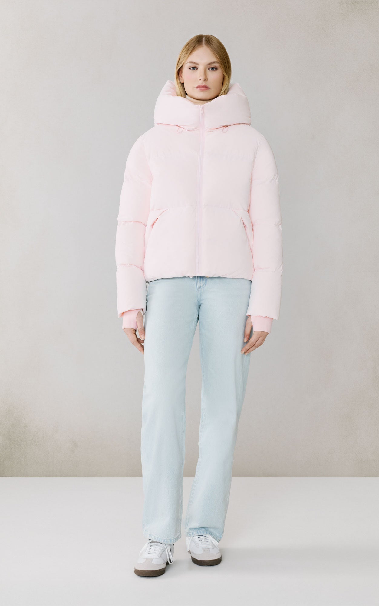 Iroh-Nv Down Puffer Jacket | Rose Quartz