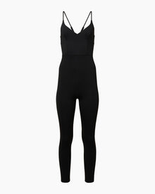 Strappy Onesie | Jet Black