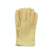 Mens | Deerskin Leather Gloves | Cream