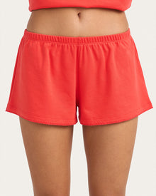Womens | Izzy Short | Lipstick Red