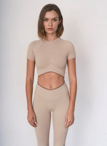 Inhale T-Shirt | Hazelnut