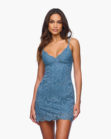 Blue Chemise - Jhansi Slip