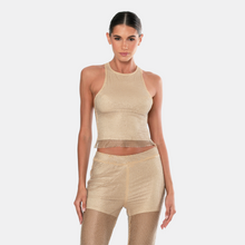 OW Collection JINX Embellished Tank Top Account 036 - Tan