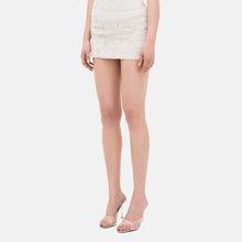 OW Collection JOSEFINA Mini Skirt Skirt 001 - White