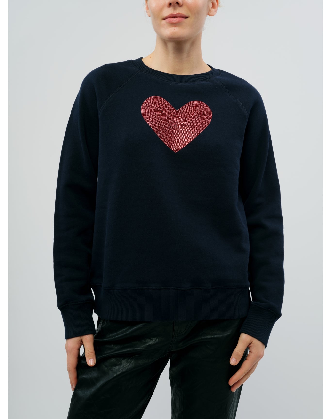 Women | Upper Mo Heart Strass | Encre