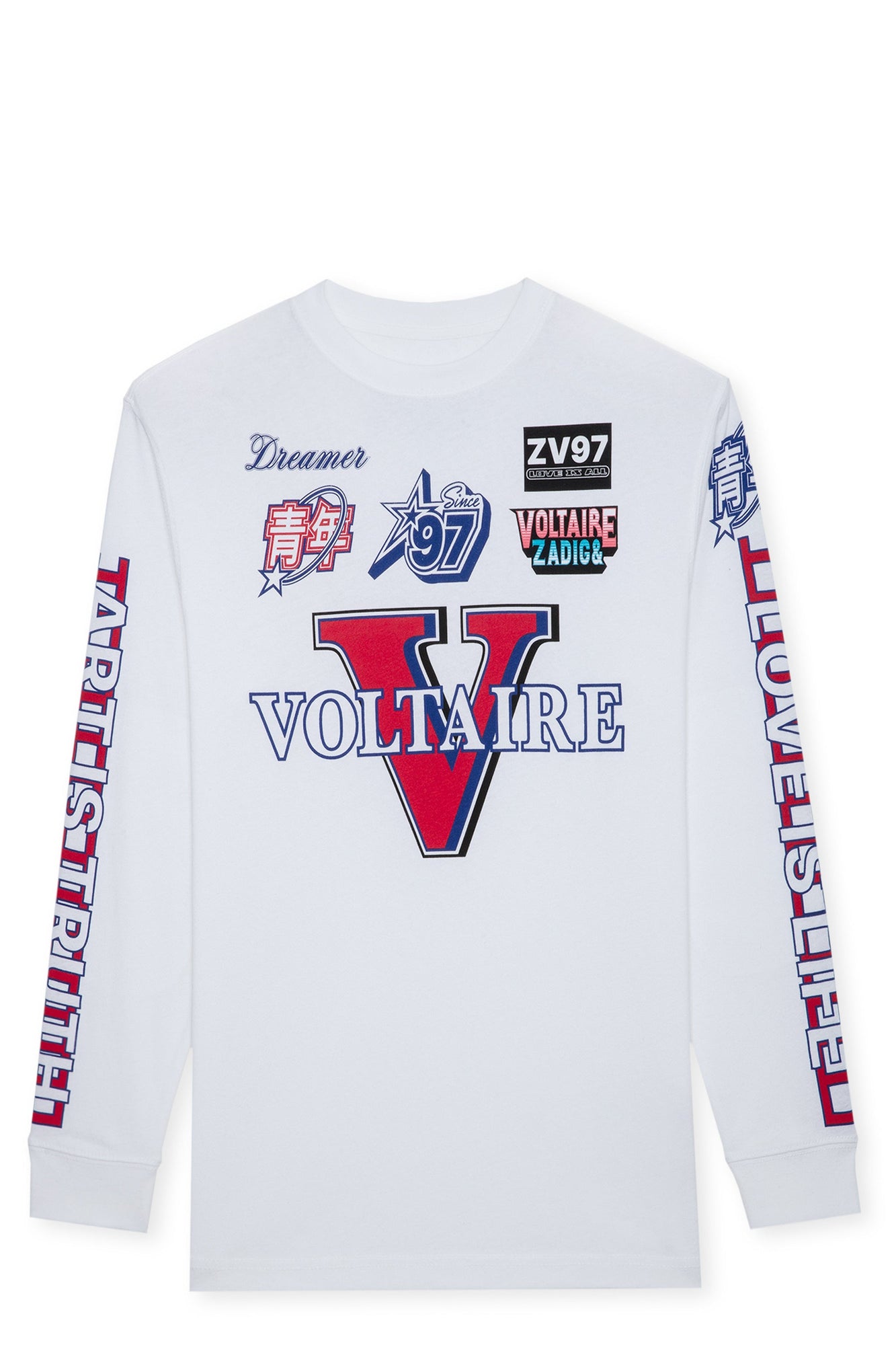 Noane Voltaire Multibadge  | White