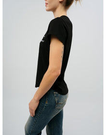 Women | Woop Hc Parisienne Emb | Black