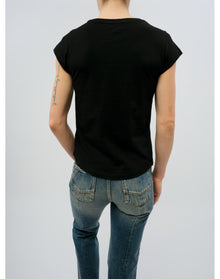 Women | Skinny Hc Heart Strass | Black