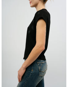 Women | Woop Hc Rain Strass Heart | Black