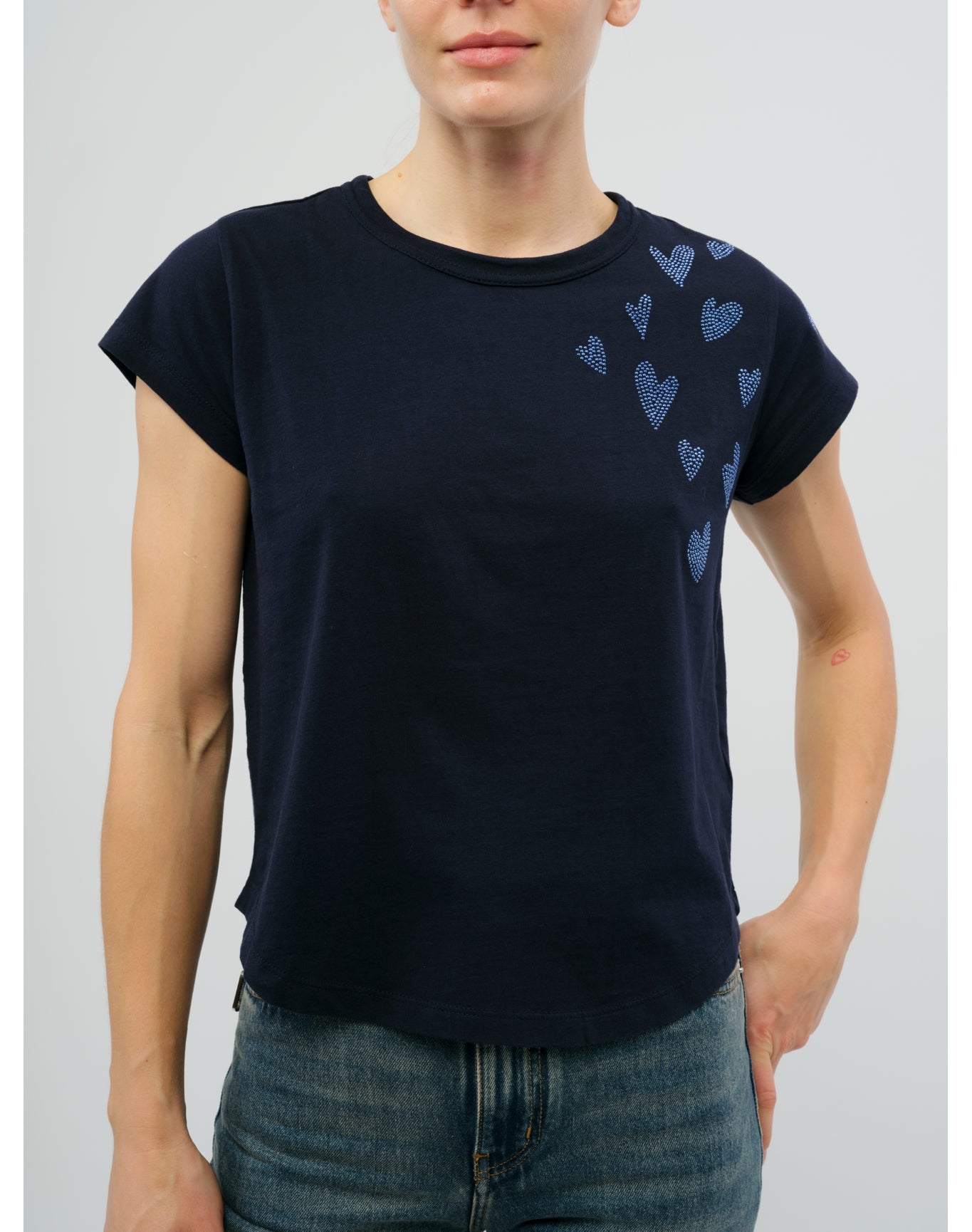 Women | Woop Hc Rain Strass Heart | Encre