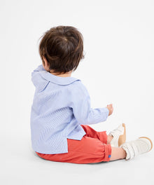 Boys | Jefferson Baby Shirt | Blue