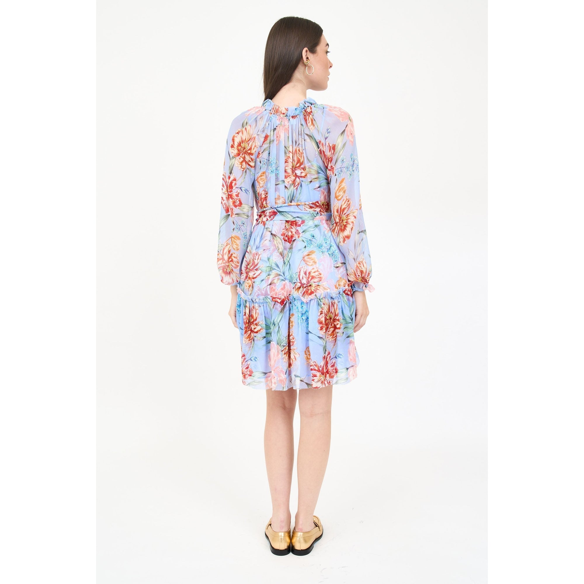 Jenny Dress| Blue Garden