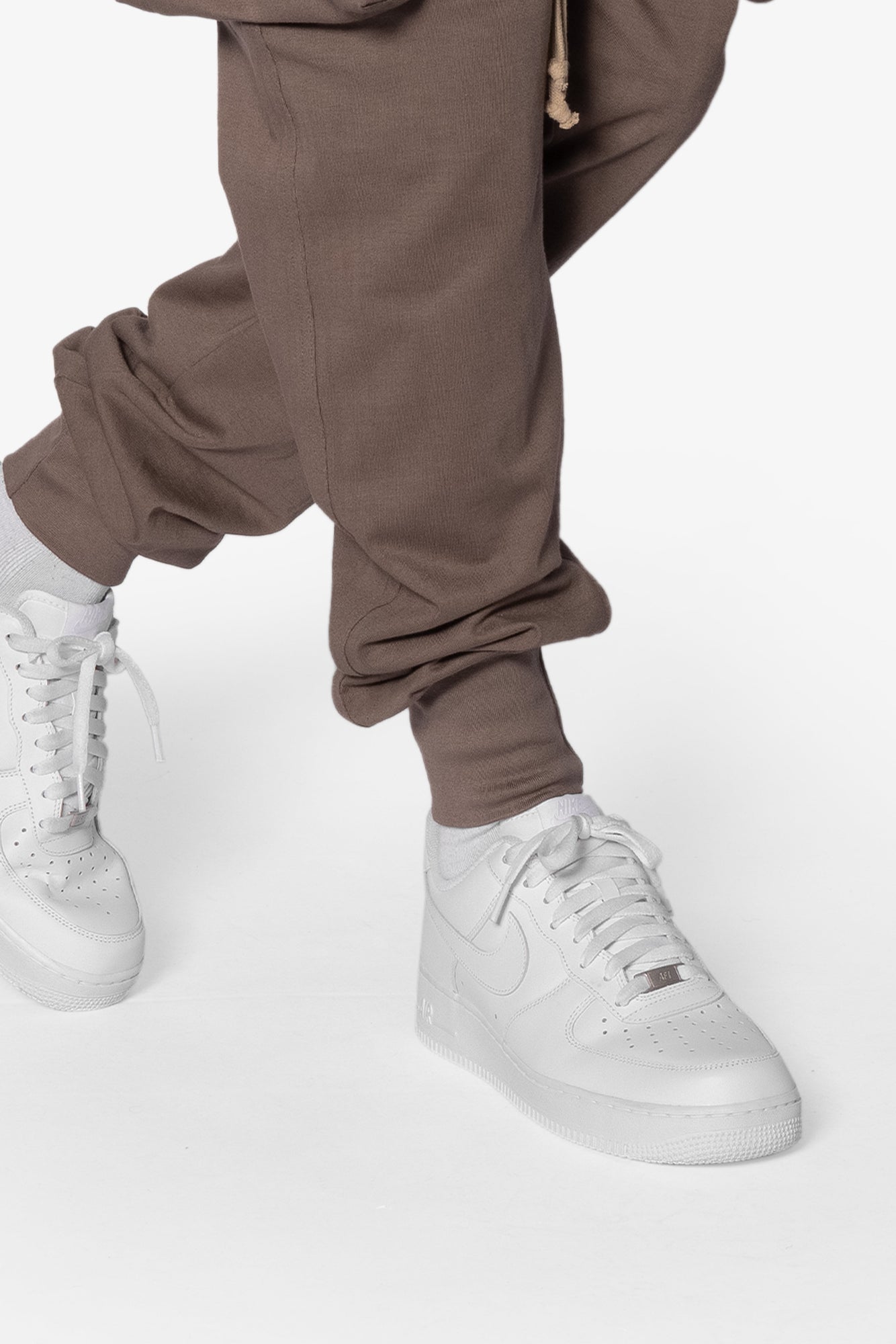 Jersey Cargo Pocket Sweatpants | Tan