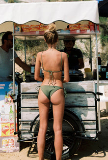 Rachel Bottom | Sage Ribbed
