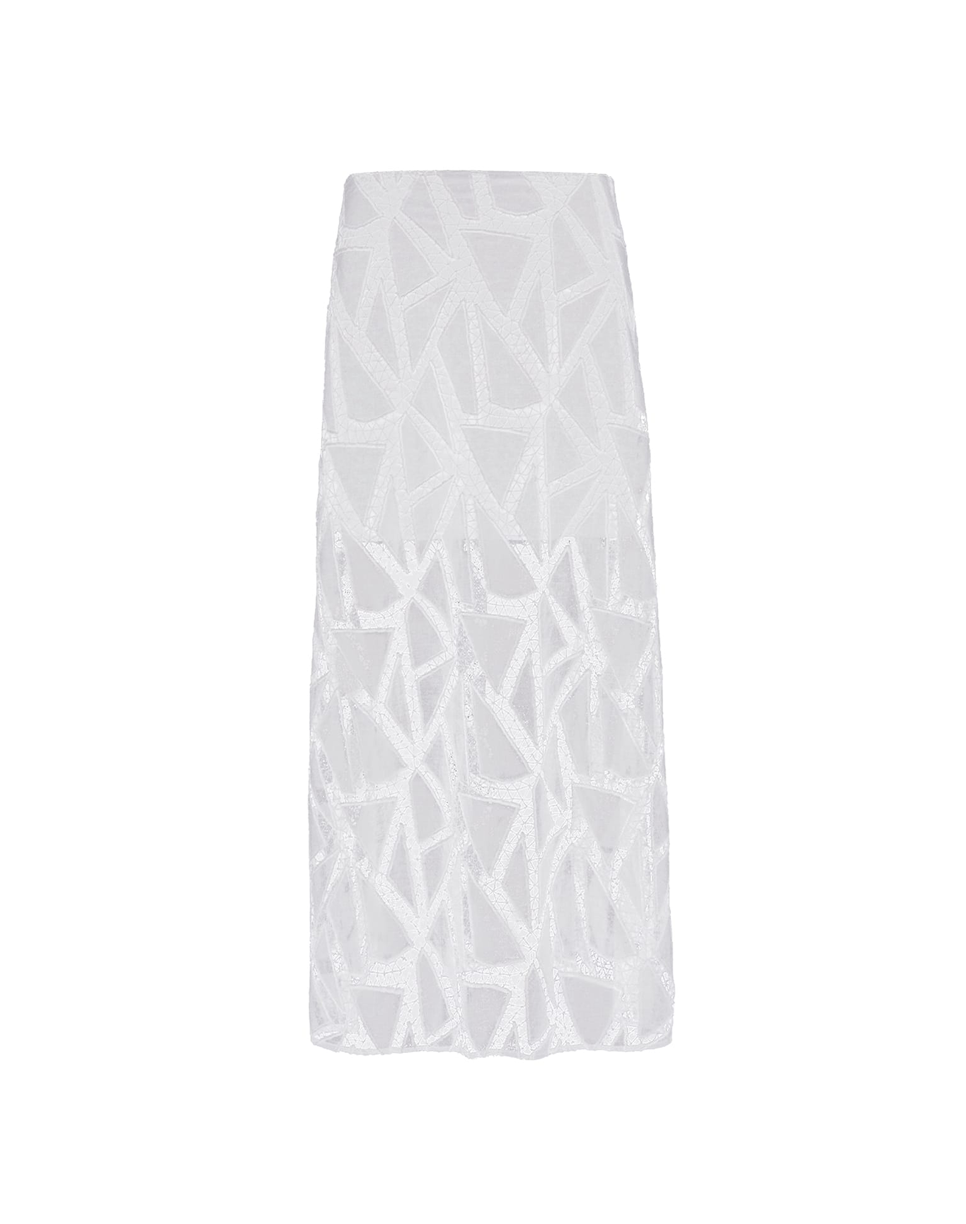 Juli Long Skirt | Off White