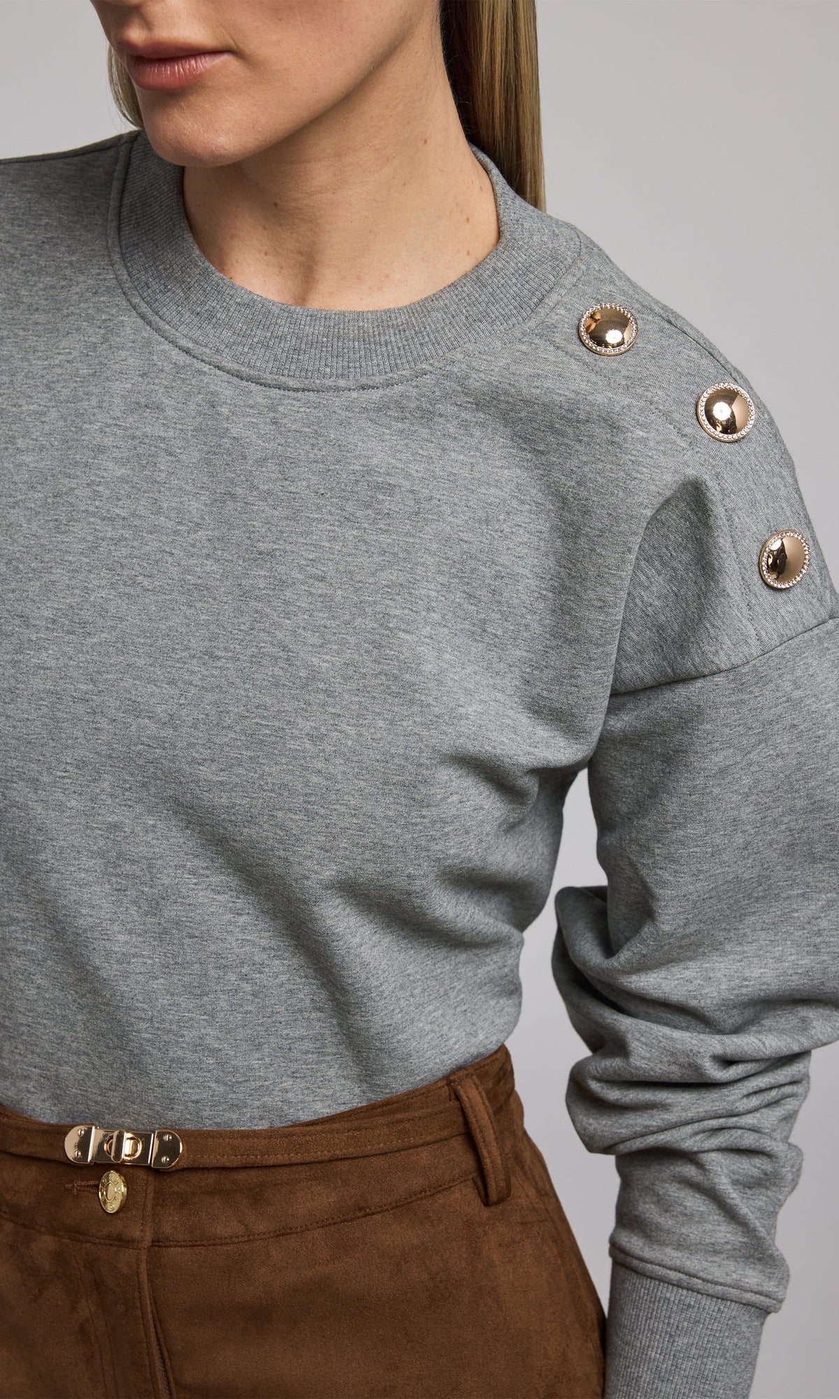 Cambria Sweatshirt | Heather Grey