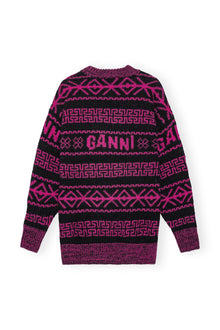 Lambswool Pullover | Fiji Flower