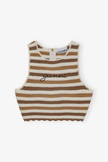 Crochet Racerback Top | Copper Brown