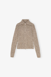 Alpaca Cotton Mix Highneck | Safari