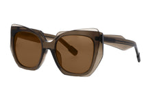Womens | Lamina Square Sunglasses | Brown Lens | Brown