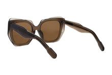 Womens | Lamina Square Sunglasses | Brown Lens | Brown