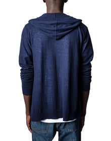 Men | Clash Cp Spi Cardigan Cachemir | Marine