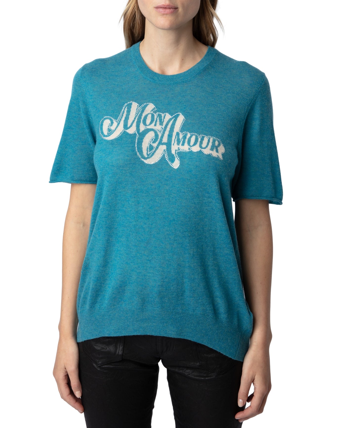 Women | Ida Cp Mon Amour Strass | Aqua