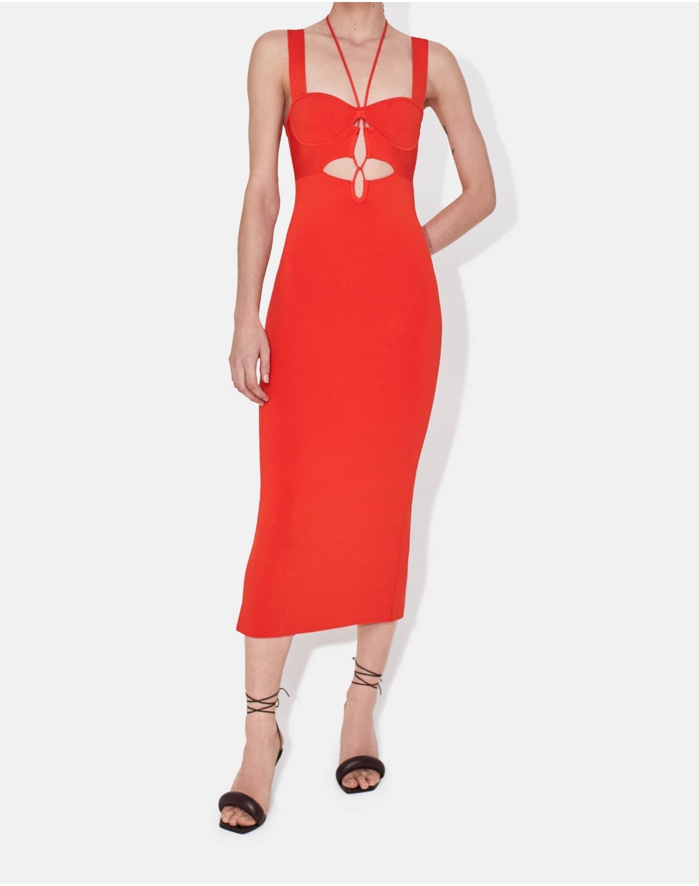 Kali Dress | Coral