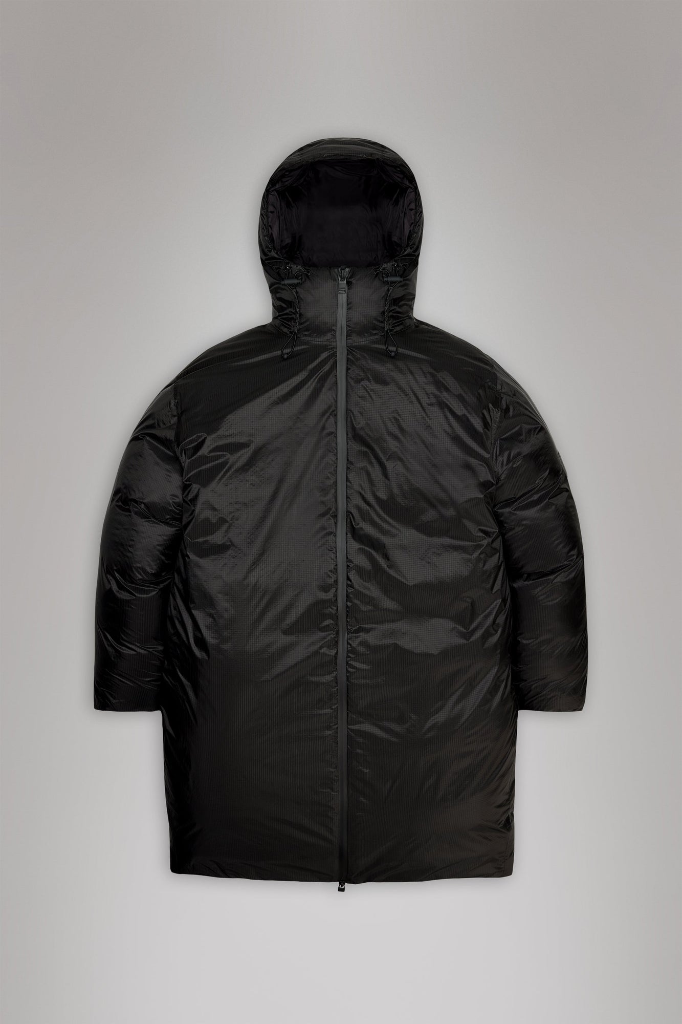 Kevo Long Puffer Jacket | Black