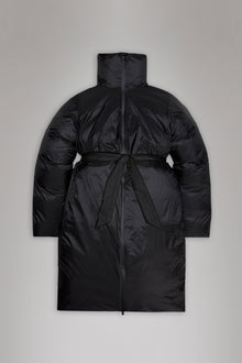 Kevo Longer Puffer Jacket | Black